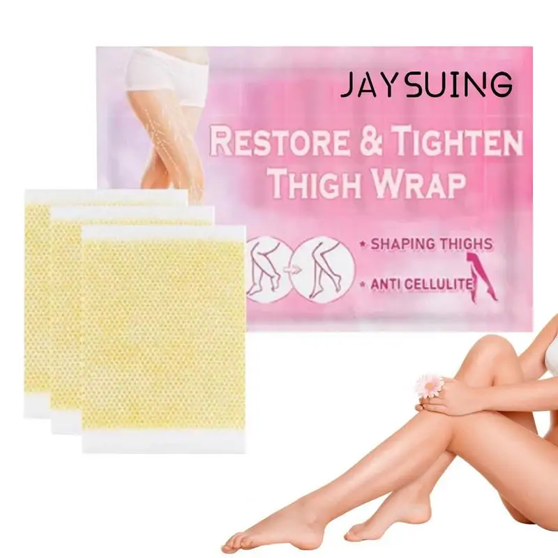 

Tightening Thigh Patch 10pcs Firming Leg Lifting Patches Flat Belly Firming Patch Collogen Skin Tightening Patch For Tighten And