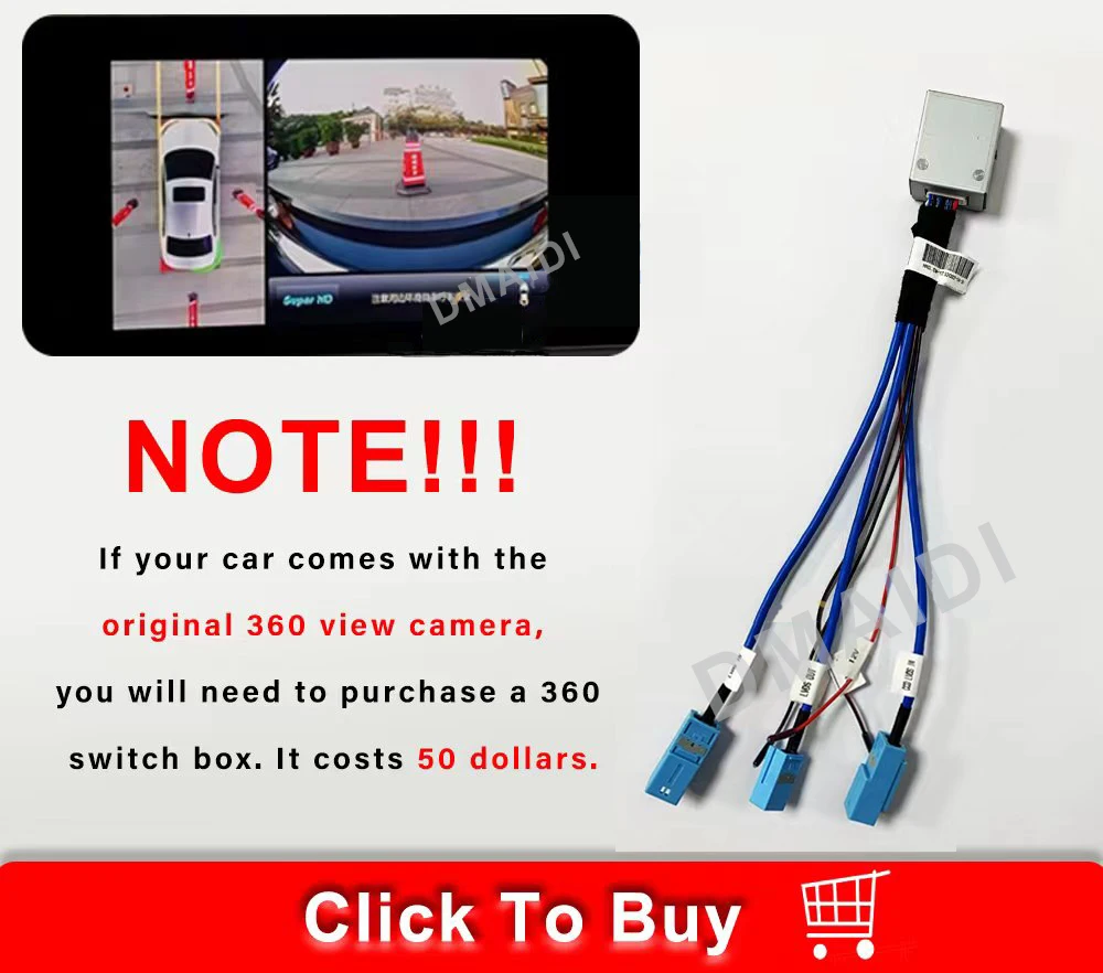 

360 View Camera Switch Box For Lexus All Series