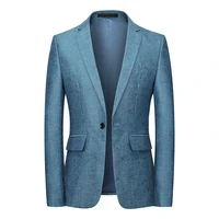 wedding blazer high grade fashion jacket business casual top coat men nightclub prom suit costume homme stage clothes singers