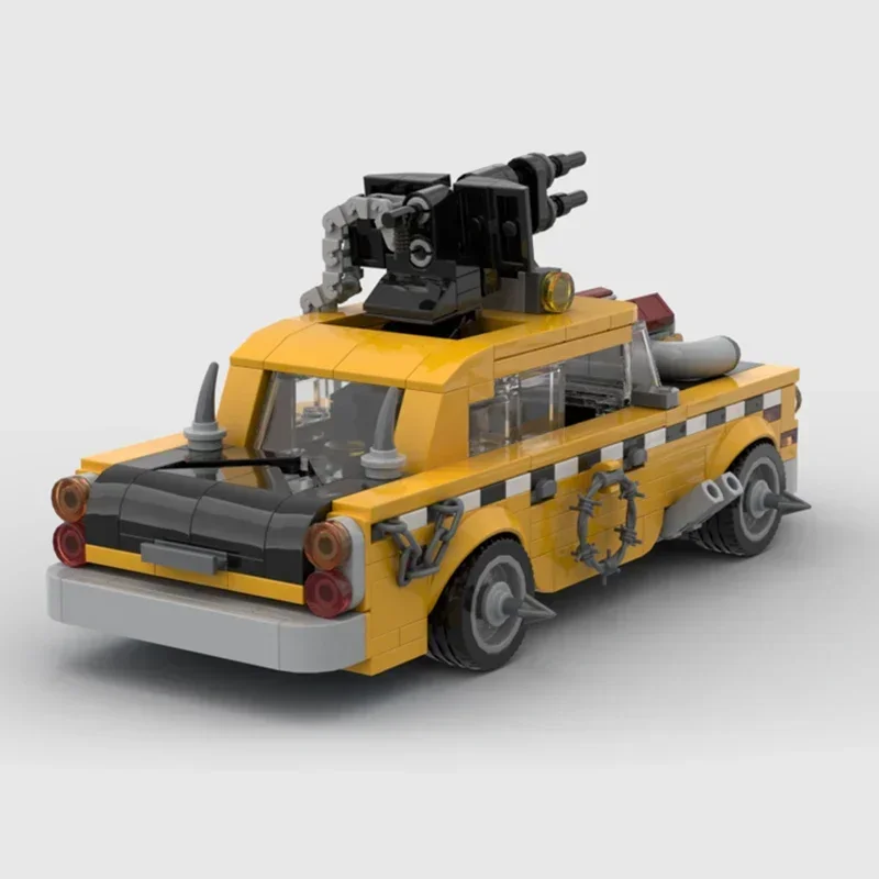 Модель городской автомобиль Moc строительные кирпичи 1975 A11 технология такси