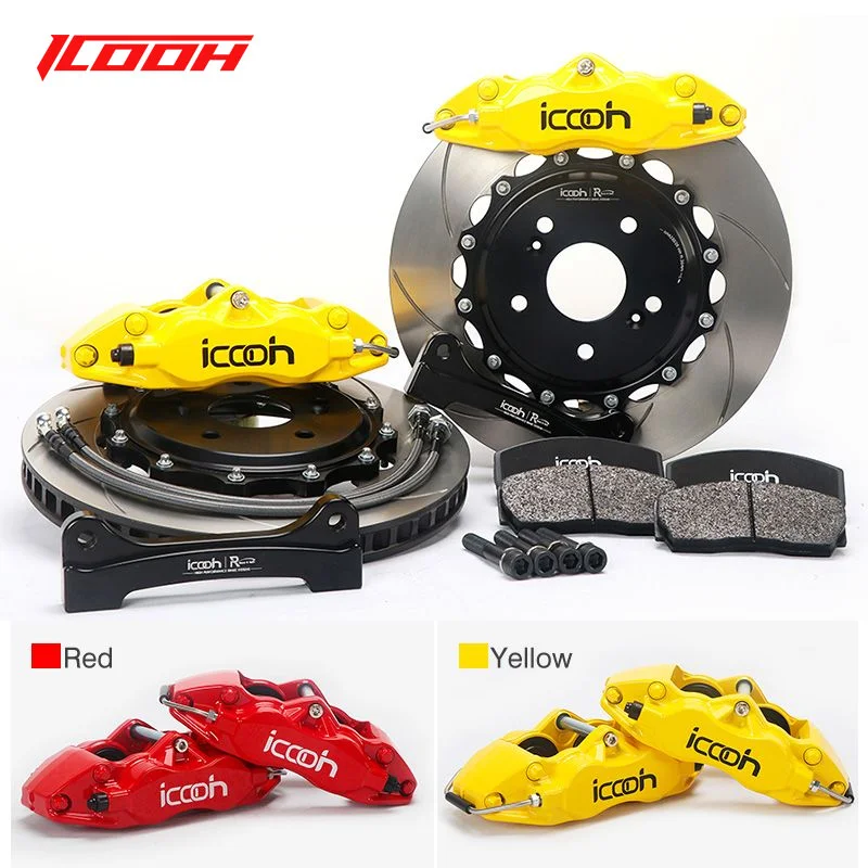 

ICOOH Racing Car Accessories Big Brake Kit With 330mm Disc 17 Inches And Brake Caliper Cover For Passat b5
