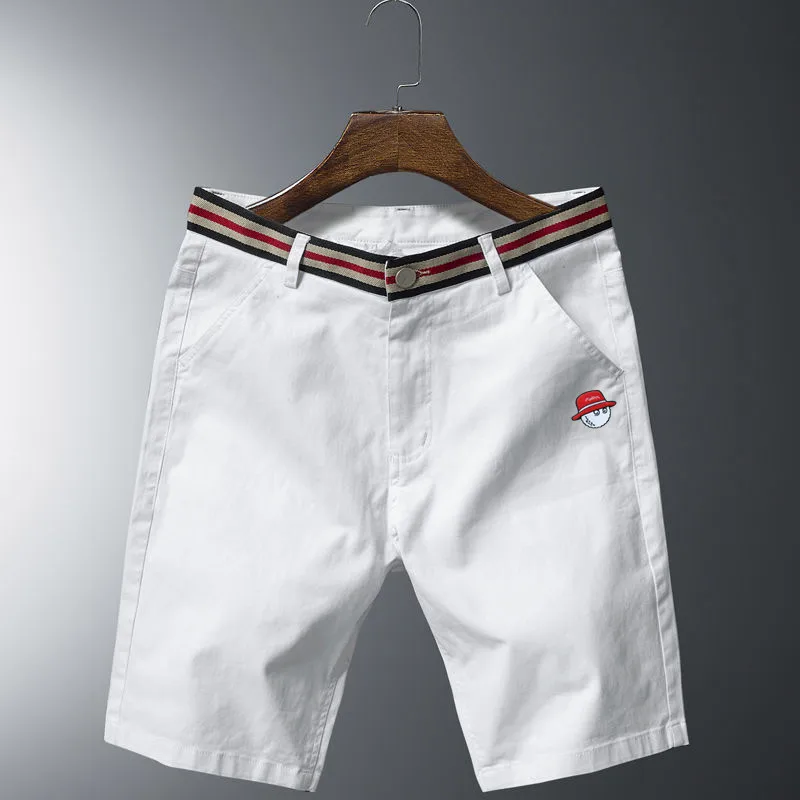 

2023 Summer New Men's Malbon Golf Casual Pants Cotton Slim Fit High Quality Men's Golf Shorts Men golf wear Malbon Golf Swimwear