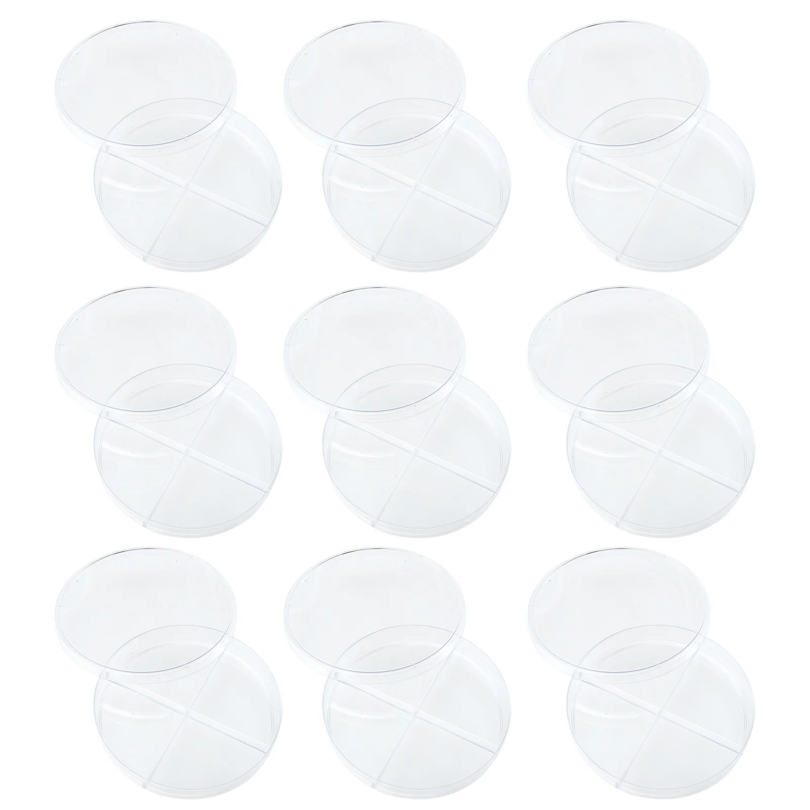 

10 шт., круглые тарелки Петри для выращивания клеток