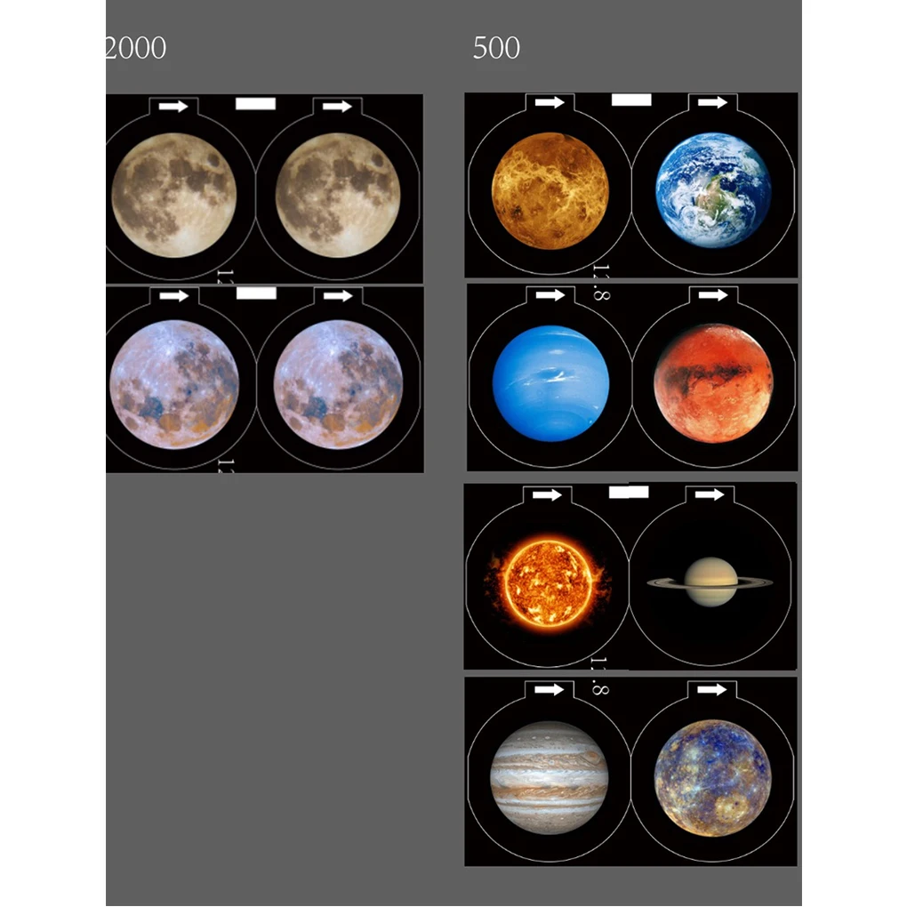 

Earth Moon Projection Lamp Decoration Projector Light Lighting Accessories