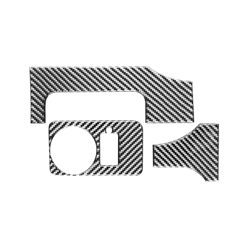 

Carbon Fiber Car Headlight Switch Cover Sticker Trim for 2005 2006 2007 2008 2009 Interior Accessories