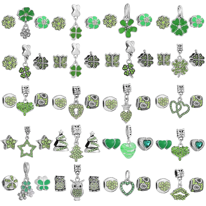 

3Pcs/Lot Spring Style Daisies Charms Beads Pendant Fit DIY Brand Charms Bracelets Necklaces For Women Fashion Jewelry Making