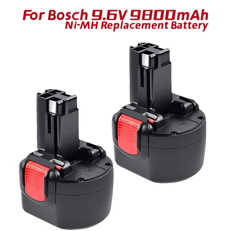 BAT048 Voor Bosch 9.6V 12800Mah Ni-Cd Oplaadbare Batterij Power Tools Batterij Voor Bosch Psr 960 BH984 BAT048 BAT119