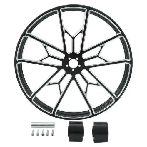 Ступица обода переднего колеса 23 x 3 5 дюйма одинарный/двойной диск для моделей Harley