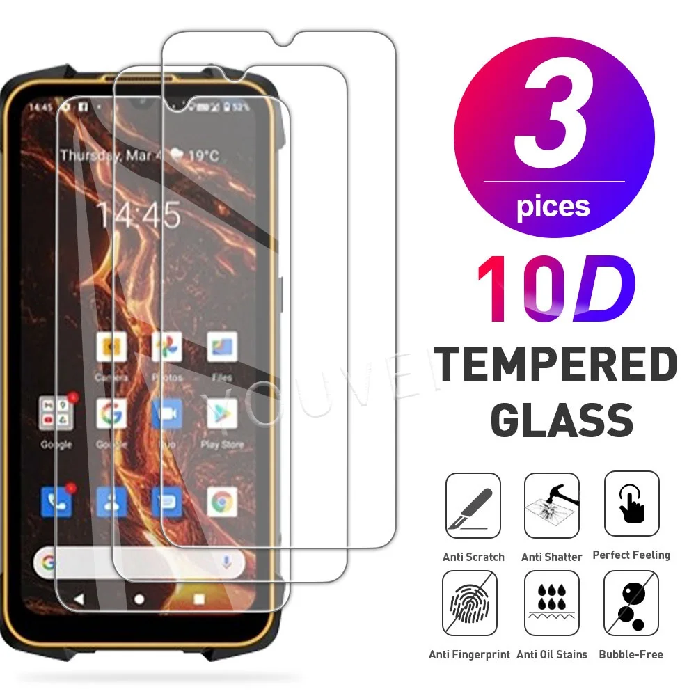 

3PCS Original Tempered Glass For Cubot Kingkong 5 Pro Screen Protector Glass For Kingkong5 Pro Protective Explosion-proof film