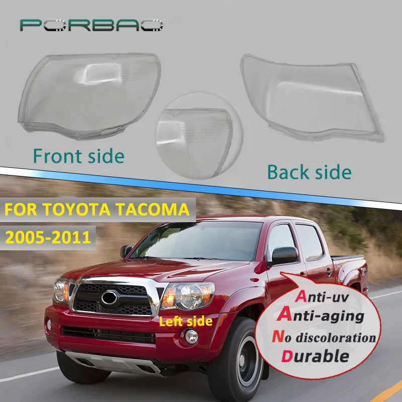 

Лампа с прозрачной крышкой для TACOMA 2005 2006 2007 2008 2009 2010 2011, автомобильные передние фары в сборе