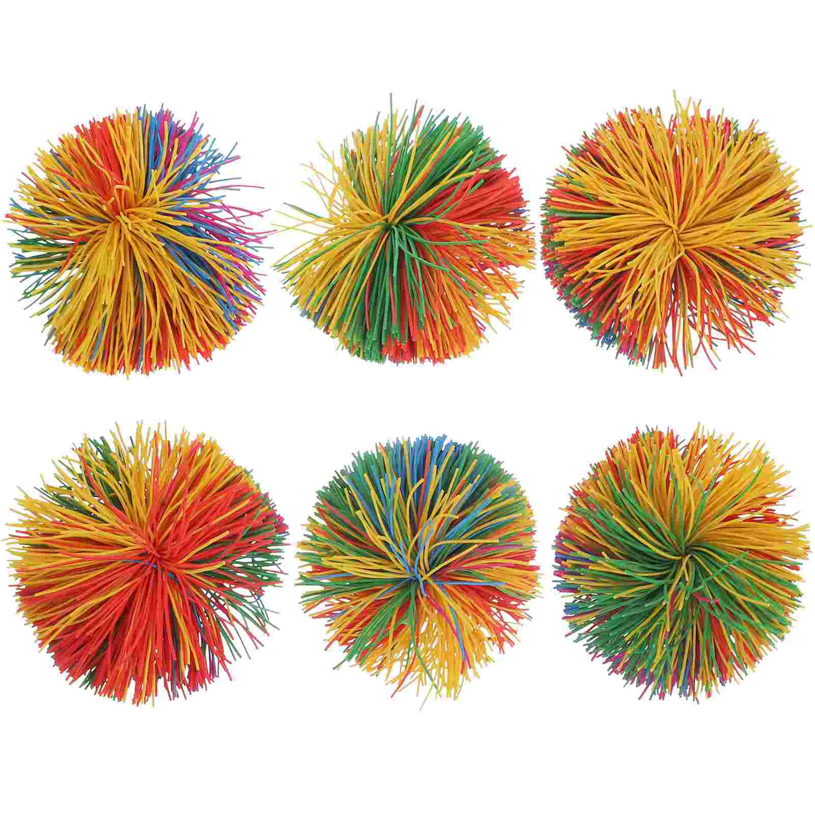 

6 Pcs Kidcraft Playset Kids Colorful Sensory Fidgets Inflatable Child