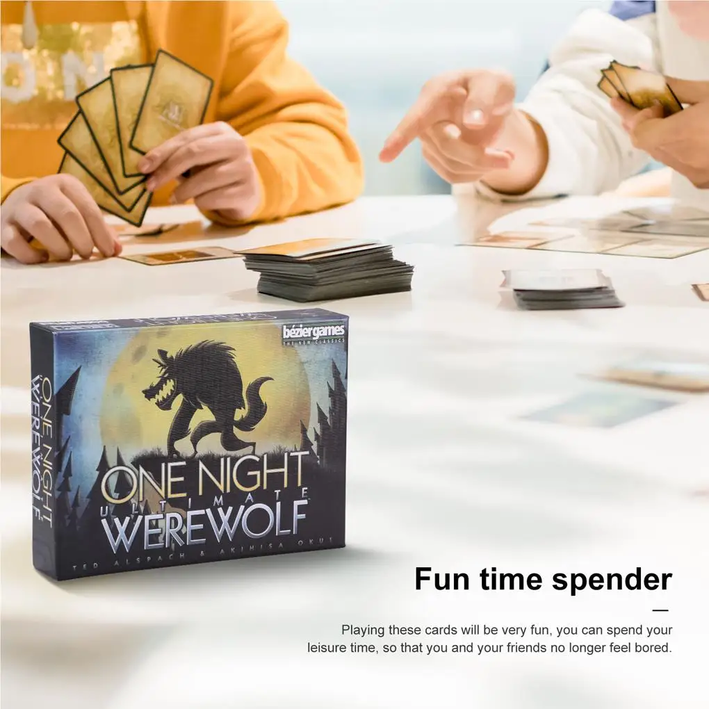 

32 Cards/Pair Werewolf Killing Card Party Game Essential Multi-roles Funny Party Planner
