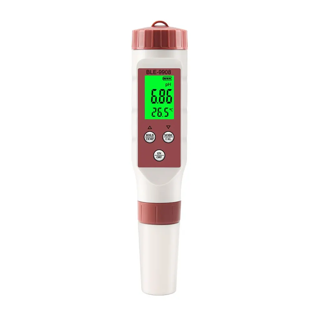 

Water Quality Detector 4-in-1 PH/TDS/EC/temperature Intelligent Wireless Water Quality Detection Pen Fish Tank Drinking Water