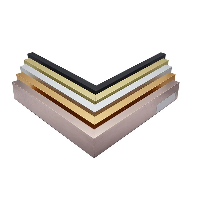 7 цветов большие DIY 30x40 40x50 золотая рамка для рисования Matel настенная фоторамки