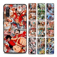 cartoons anime one piece family phone case for xiaomi mi 9 9t pro se mi 10t 10s mia2 lite cc9 pro note 10 pro 5g soft silicone