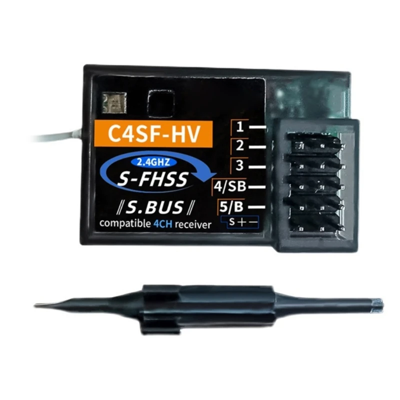 Высоковольтный приемник C4SF 2 для FutabaS FHSS SBUS 3PV 3PK 4PKS 7PK