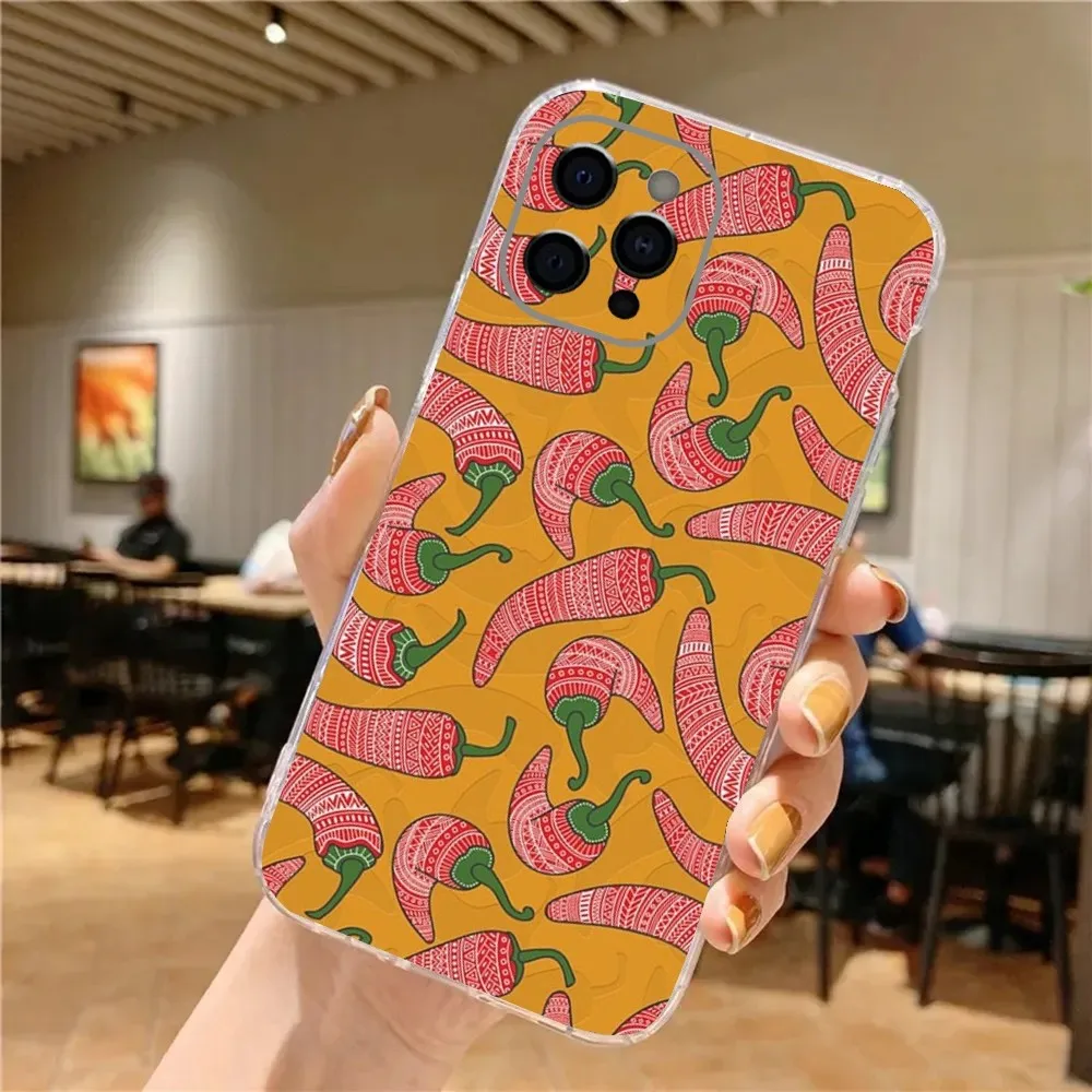 Чехол для телефона Chili красный iPhone 15 14 13 12 11 Plus Pro Max XR XS X 7 8 SE Mini Transparent Shell