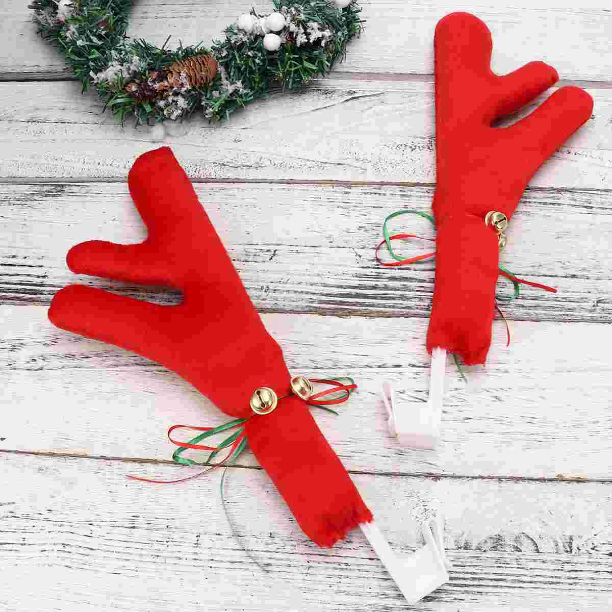 

Car Reindeer Christmas Vehicle Antlers Decor Costume Accessories Decorationdecorations Body Ornaments
