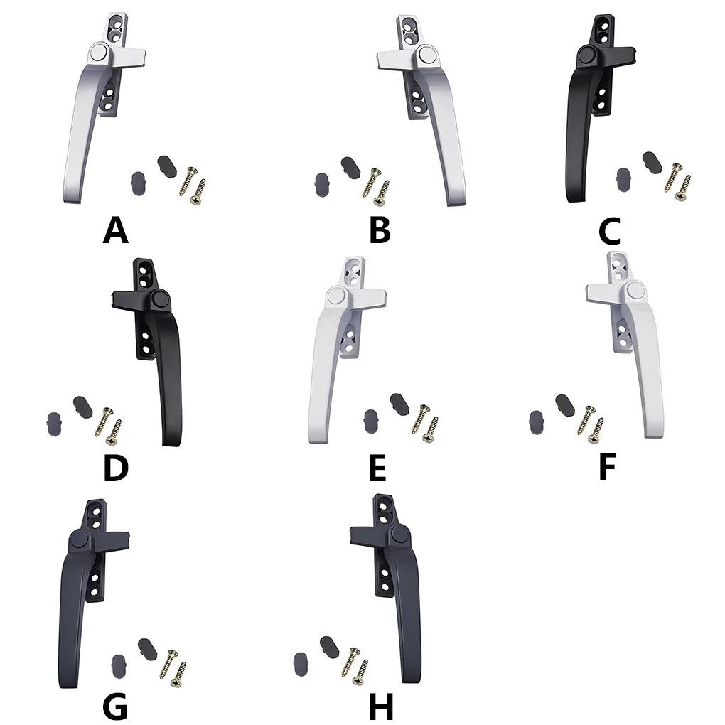 

Window Handle Home Hardware Aluminum Alloy Lever Casement Convenience Living Room Handily Install Decorative Cap