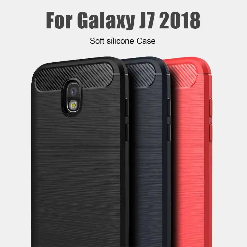 

YouYaeMi Shockproof Soft Case For Samsung Galaxy J7 2018 Phone Case Cover