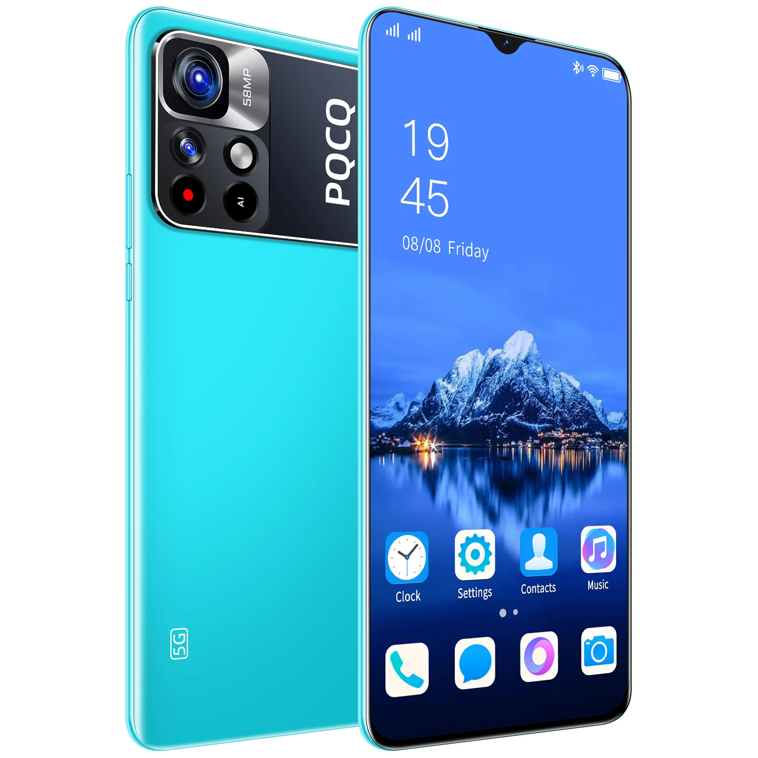 M4 Pro+ 5G NetWork Global version 7.5 Inch HD Drop Screen 12Gb Ram 512Gb Rom 24+58MP Dual Sim Unlocked android phone