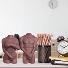 Силиконовая форма в виде свечи сделай сам, 3D форма для тела из силиконовой смолы, форма для изготовления свечи, воска, эпоксидной смолы, форма для мыла, товары для домашнего декора