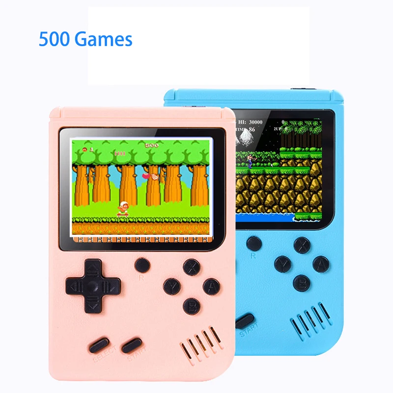 

Портативная мини-консоль для видеоигр, 500 встроенных игр
