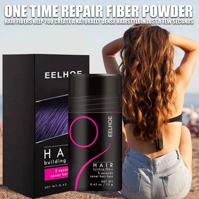 

Hair Building Fiber Powder Fast Thickening Hair Fiber Powder Washable Hair Thickening Spray Professional For Women Men