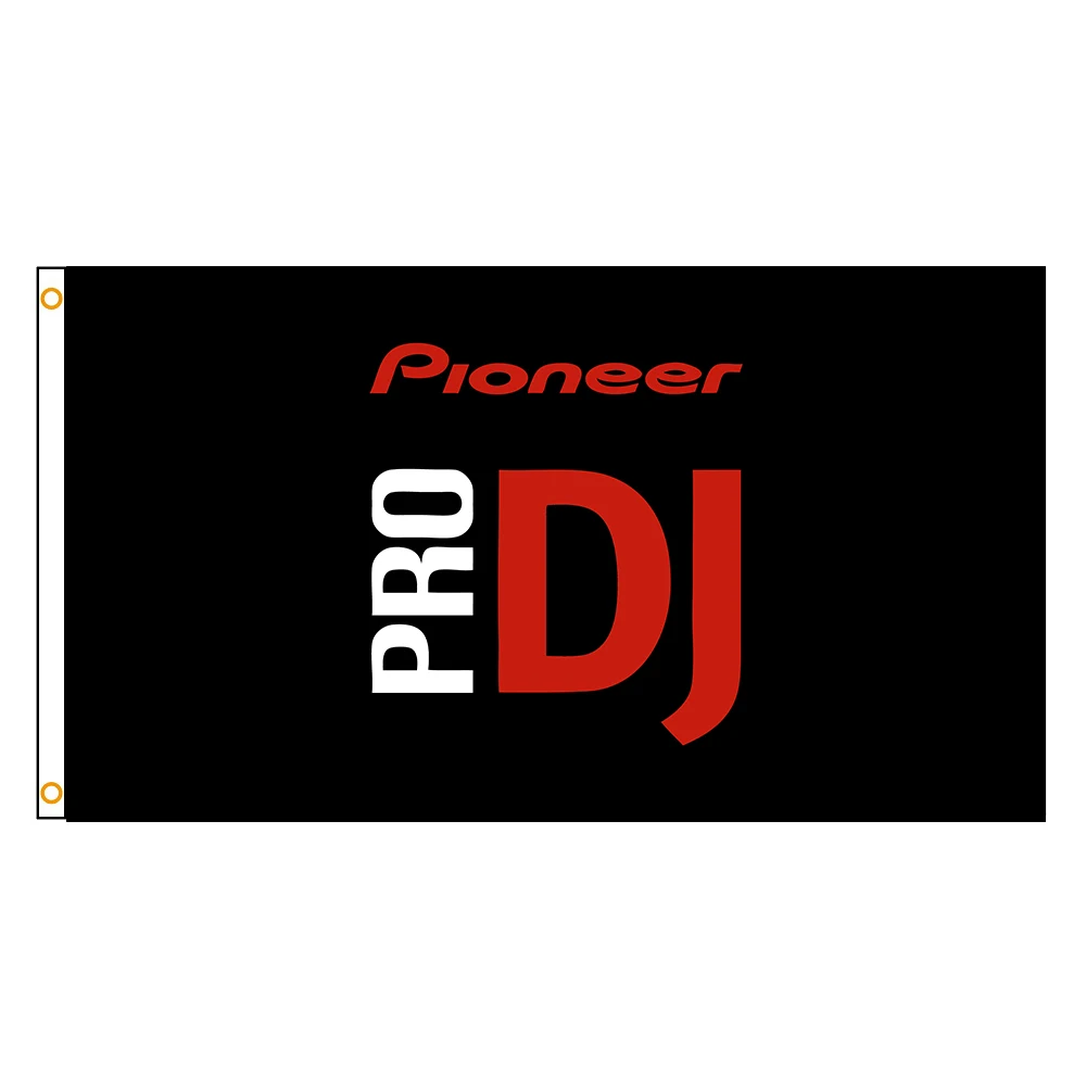 

90x150 см Pioneer DJ Pro флаг полиэстер Печатный Баннер для украшения