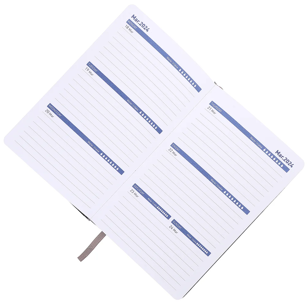 

Household Planner Book Portable Academic Planner Portable Planner Multi-use Note Planner