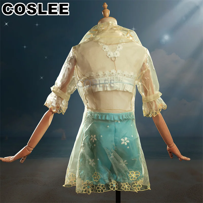 COSLEE Identity V Patricia Dorival Coconut Fragrance Праздничный Косплей Костюм Игровой Прекрасная