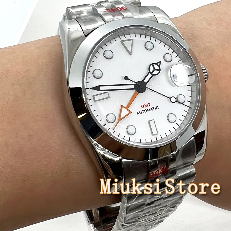 Часы GMT Mingzhu3804 36 мм/39 мм автоматические мужские наручные часы