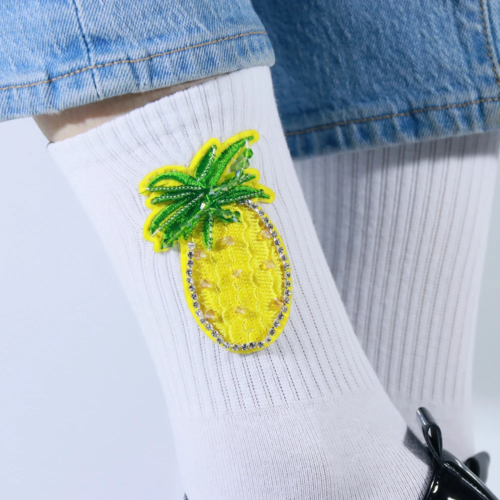 Женские носки средней длины дизайнерские модные уличные великолепные подарки