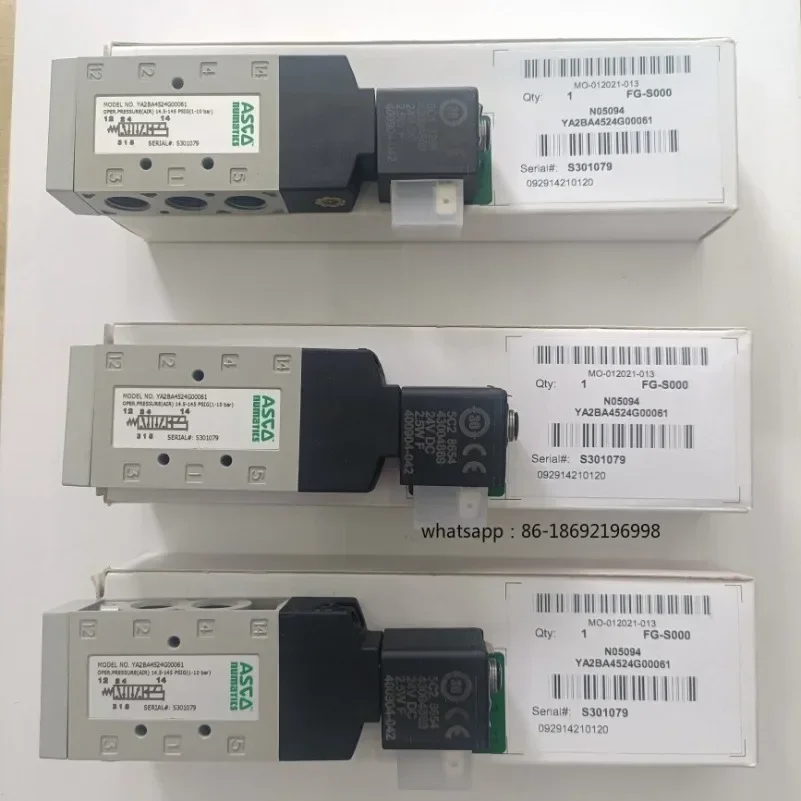 Фото YA2BB4522G00040YA2BA4522G00040 Пятиходовой взрывозащищенный электромагнитный клапан ASCO BA4524G00061 №4