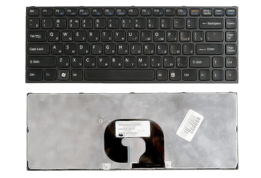 Клавиатура для ноутбука Sony Vaio VPC Y (с рамкой) p/n: 148768661|Клавиатуры замены| |