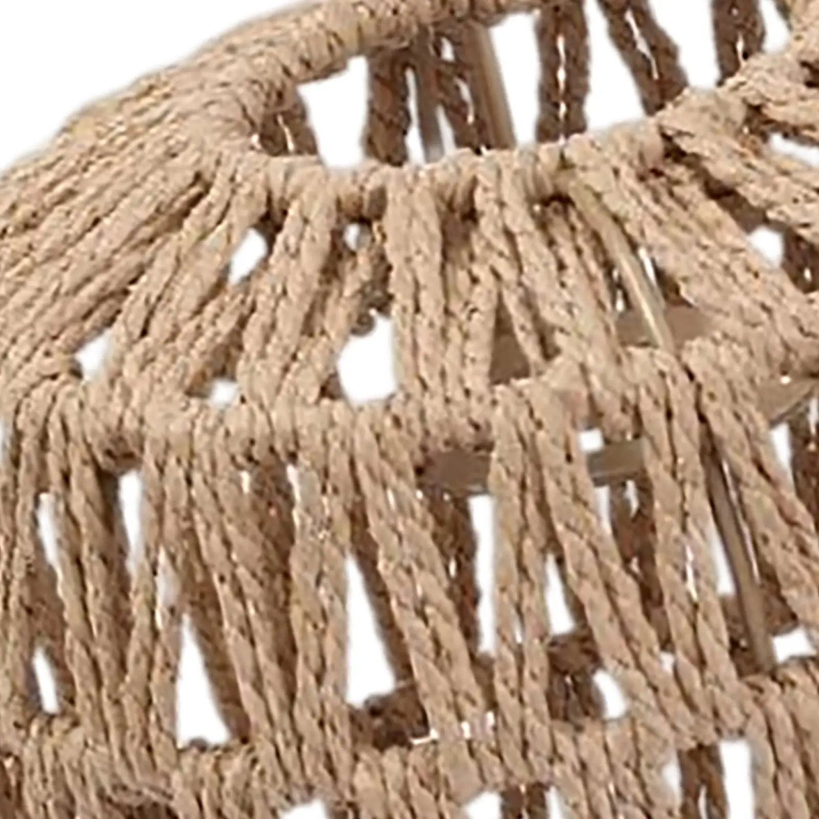 

Woven Rattan Pendant Lamp Shade for Kitchen Island Hotel Bedroom Style F