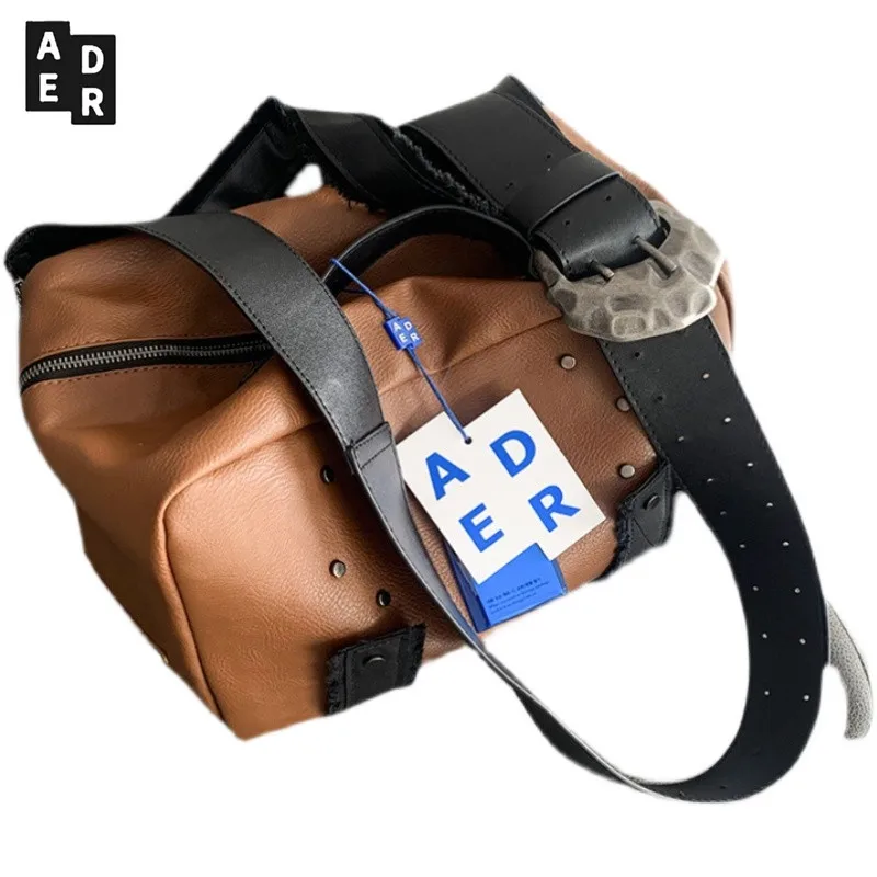 

Высококачественная сумка на плечо ADER, сумка через плечо из искусственной кожи, сумка-мессенджер с несколькими карманами, кожаный кошелек в ...