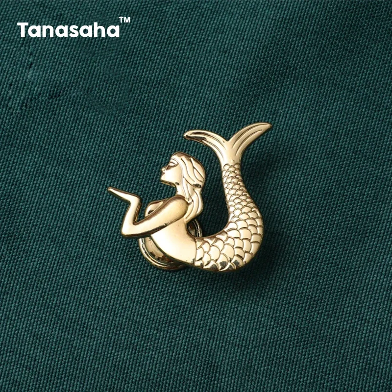 

Золотые мебельные ручки, медные ручки для комода в форме русалки, ручки для ручек и ящиков, ручки для шкафов в стиле ретро