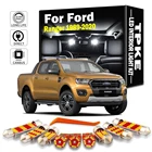 TPKE Canbus безошибочные автомобильные лампы, комплект светодисветильник для салона Ford Ranger 1989-2019 2020, лампы для освещения автомобиля