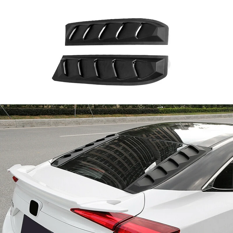 

Car ABS Window Louvers Shutters Cover For Honda Civic Sedan 2016-2020
