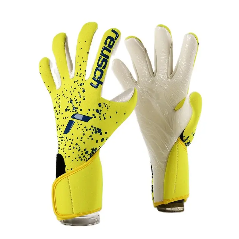 

Latex Goalkeeper Gloves Thickened Football Professional Protection Adults Match Goalkeeper Soccer Goalie Football Gloves