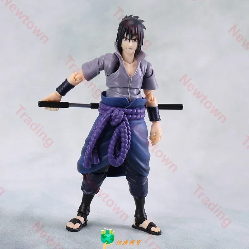 Фигурки героев аниме Наруто фигурка Учиха Саске набор готовых моделей