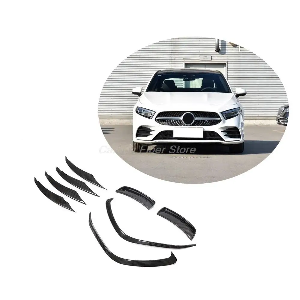 

W177 V177 Front Splitter Canards for Mercedes-Benz A Class A200 A220 A250 2019-2020