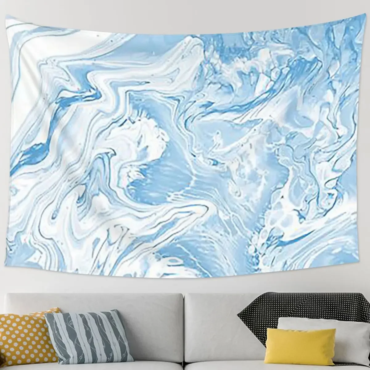 Настенная подвеска в виде пасмурного неба стиле хиппи домашний декор гобелены