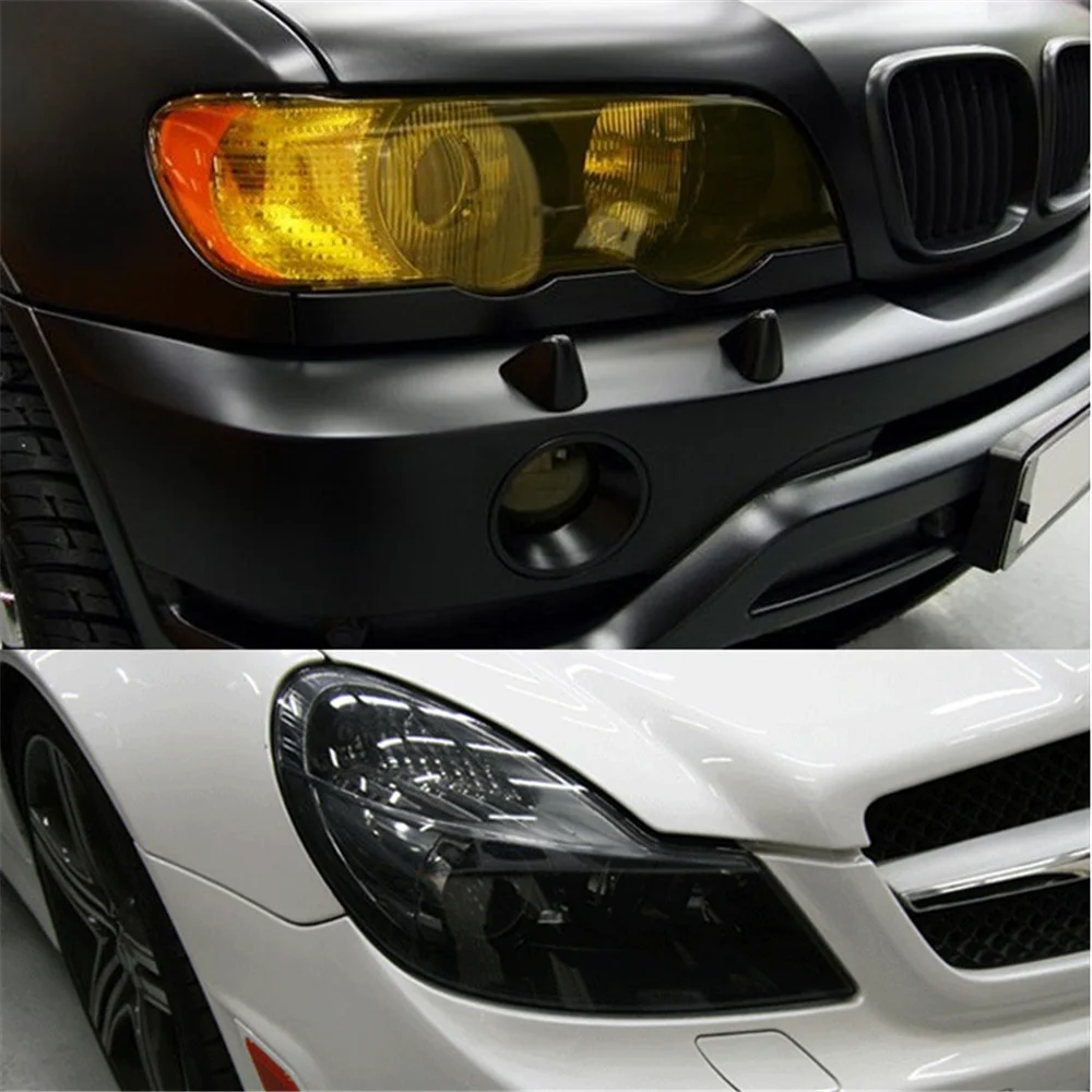 Фото Декоративная пленка для автомобильных фар Mercedes-Benz AMG W124 W204 W211 W212 W203 W205 X253 CLA C118 C117 №2