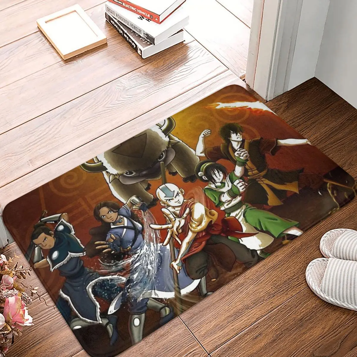 

The Last Airbender Anti-Slip Doormat Kitchen MatAvatar The Last Airbender Floor Carpet Entrance Door Rug Home Decorative