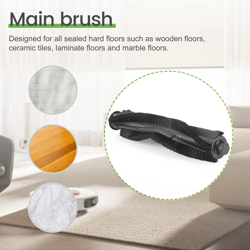 Щетка основная роликовая щетка для Proscenic M7 Pro M8 MAX сменные инструменты уборки дома