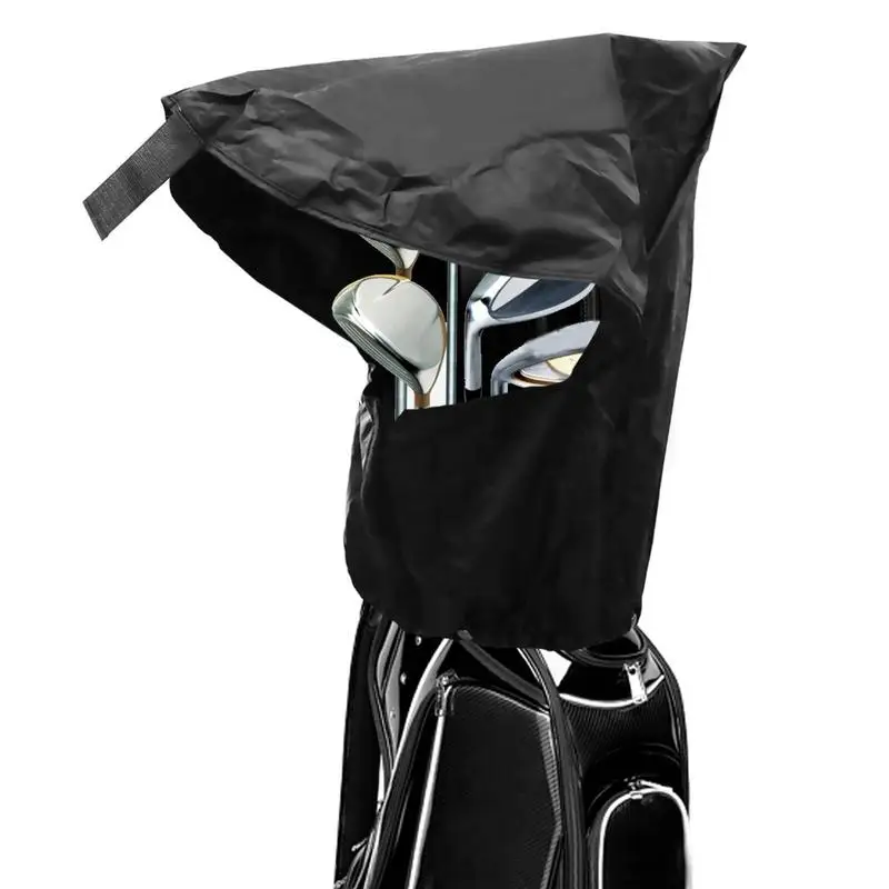 Golf Bag Rain Cover Waterproof Lightweight Club Bags Raincoat Golf Cart Cover Hood Protection Durable Golf Cart Accessories