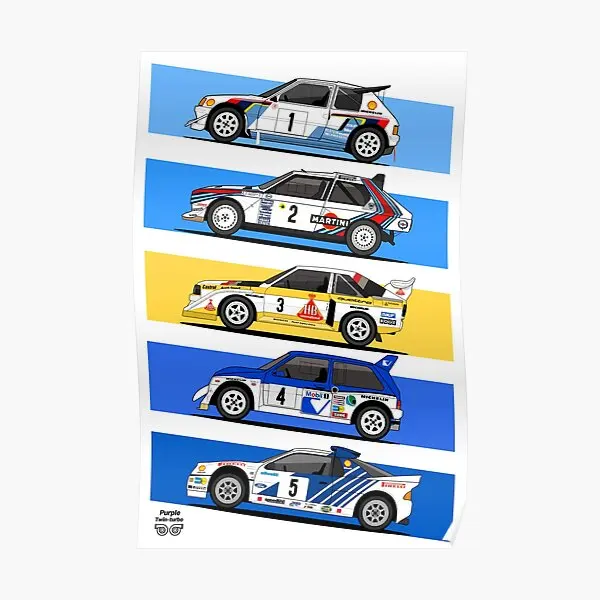

1986 Group B V2 Poster Modern Painting Funny Mural Decoration Home Picture Vintage Decor Room Art Wall Print No Frame