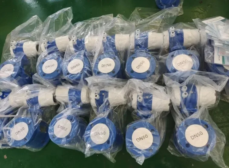 Цифровой WFD магнитный расходомер воды 2 'ɳ'' 6 ''дистанционный и